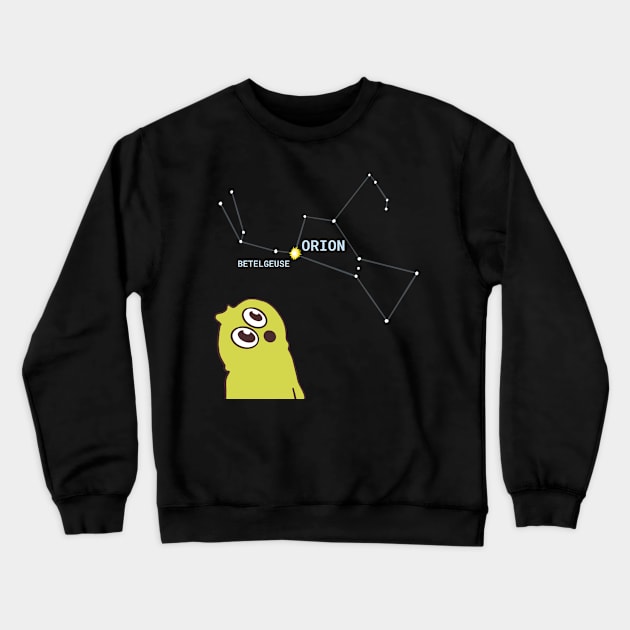 Supernova lookout Crewneck Sweatshirt by Dataskrekk Mediekontor